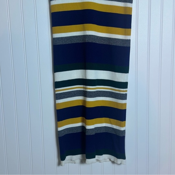 Anthropologie Callahan striped maxi skirt size M business casual convertible - Picture 9 of 12